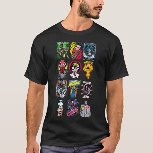 Butcher Billys cyber post-punk 1977 T Shirt (Framsida)