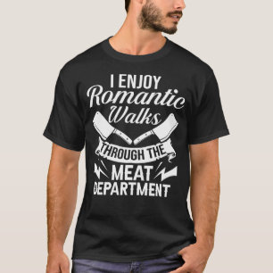 Butcher Kött Cutter Knivar Shop Butchery T Shirt