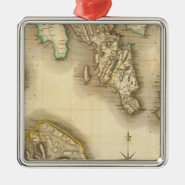 Buteshire Julgransprydnad Metall (Framsidan)