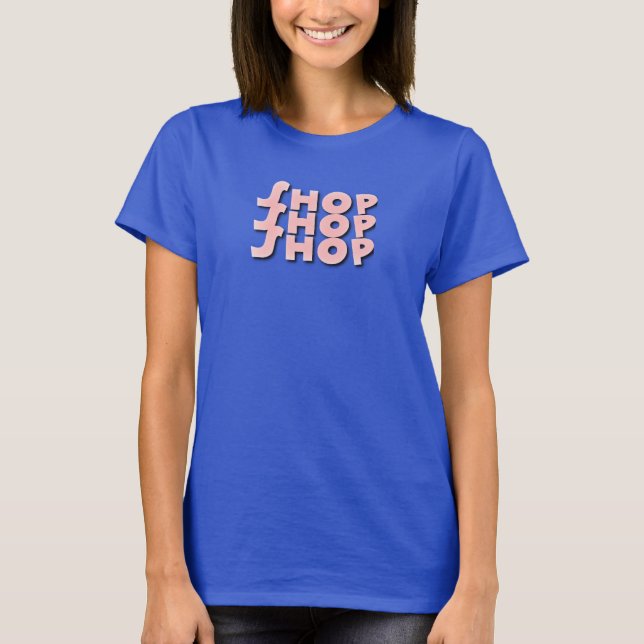 Butik Butik Butik Kvinnor  T Shirt (Framsida)