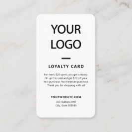 Butiks-/Boutique-kundförmånskort Lojalitetskort