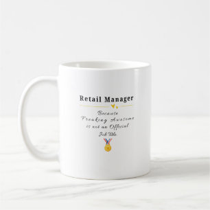 Butikschef Kaffemugg