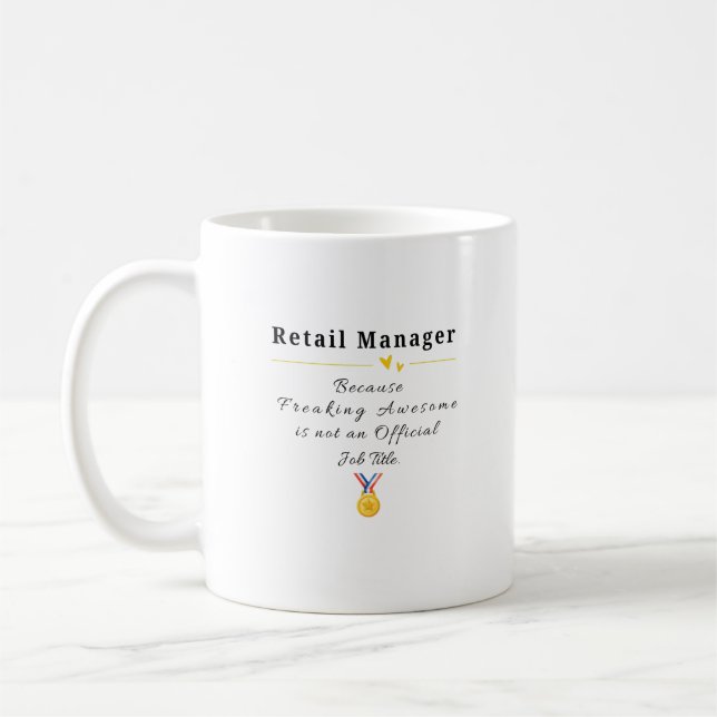 Butikschef Kaffemugg (Vänster)