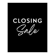 Butiksslutsförsäljningsskylt, Boutique-butiksbutik