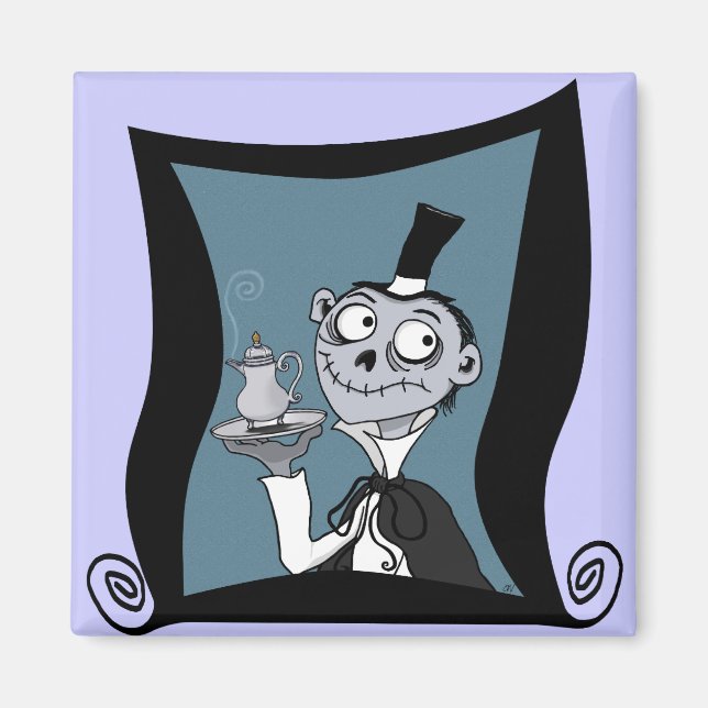 "Butler Aloysius" Magnet (Framsidan)