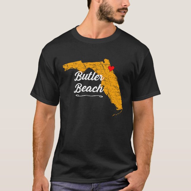 BUTLER BEACH FLORIDA FL Merch Souvenir G T Shirt (Framsida)