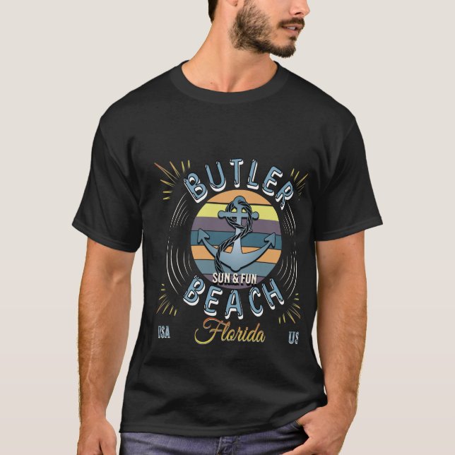 Butler Beach, Florida T Shirt (Framsida)