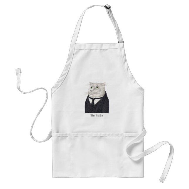 BUTLER CAT Standard Apron Förkläde (Framsidan)