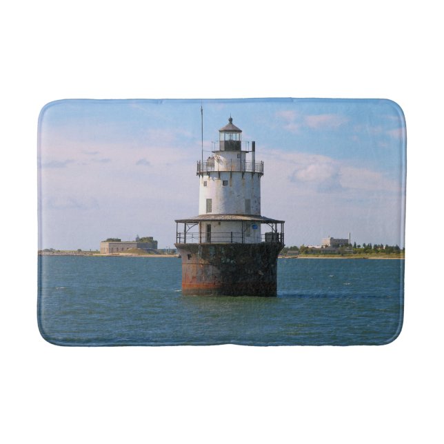 Butler Flats Lighthouse, Massachusetts Bath Mat Badrumsmatta (Framsidan)
