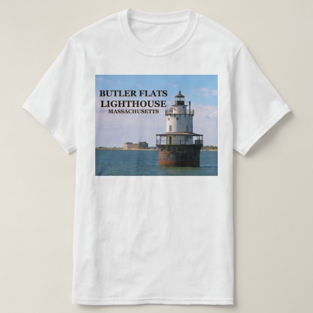 Butler Flats Lighthouse, Massachusetts T-Shirt (Design framsida)