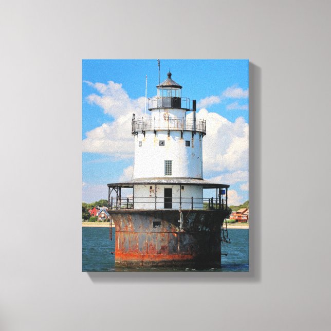 Butler Flats Lighthouse, MORSA Wrapped Canvas (Framsida)