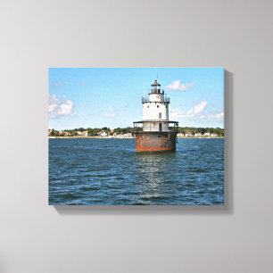 Butler Flats Lighthouse, MORSA Wrapped Canvas