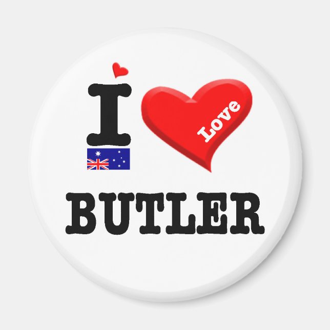 BUTLER - I Kärlek Magnet (Framsidan)