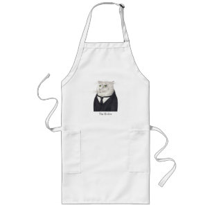 BUTLER KATT Lång Förkläde