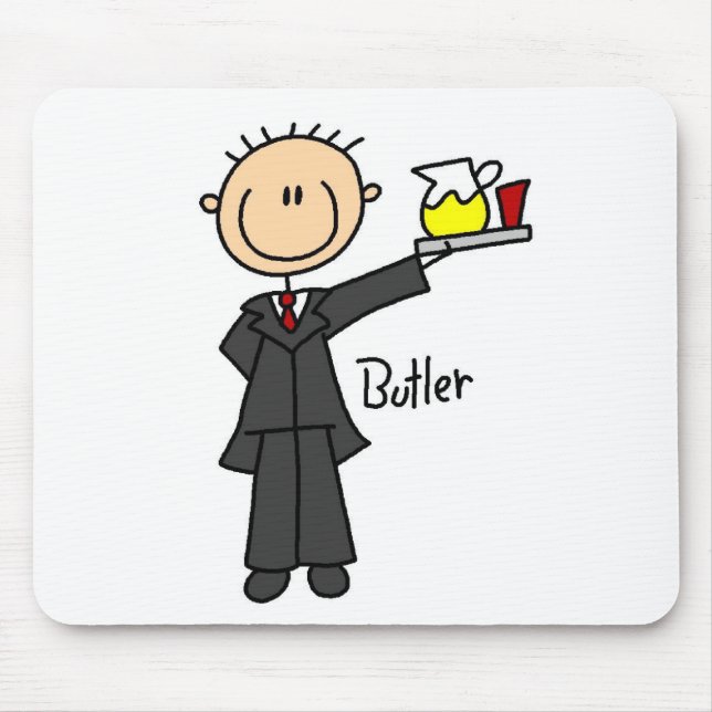 Butler Stickfigur Musmatta (Framsidan)