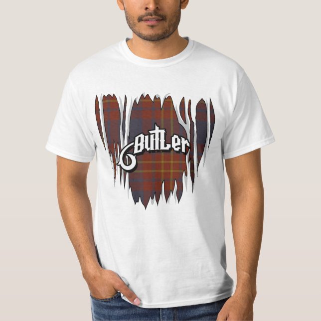 Butler Tartan T Shirt (Framsida)