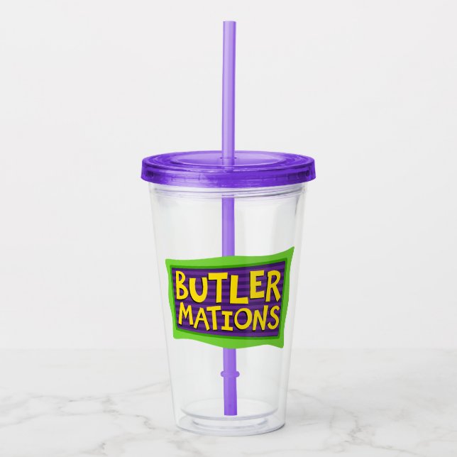 Butlermation Tumbler Take Away Mugg (Framsida)