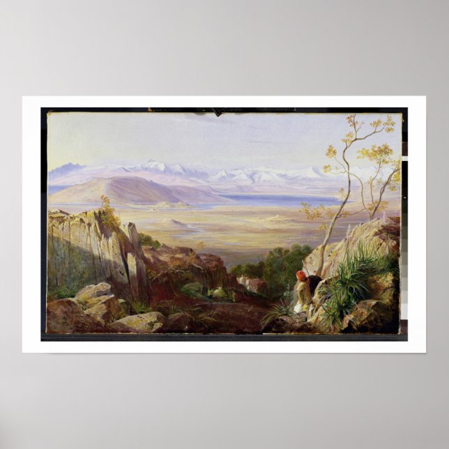 Butrinto, Albanien (olja på canvas) Poster (Framsidan)