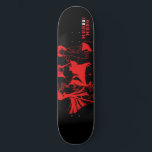 Butt 3 Kaho, Satomi, Sayuri Red Mini Skateboard Bräda 18,5 Cm<br><div class="desc">Designed by Japanese artist</div>