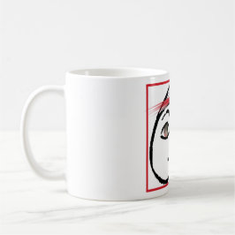 BUTT ANSIKTE FÄRRE LÄPPAR KAFFEMUGG