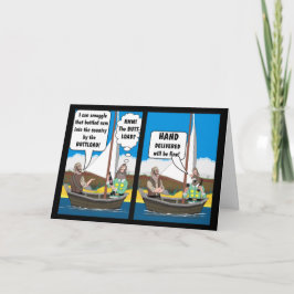 BUTT LADDA JOKE KORT