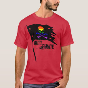 Butt Pirat Lgbt Hallowwen Fantastisk Halloween Cos T Shirt