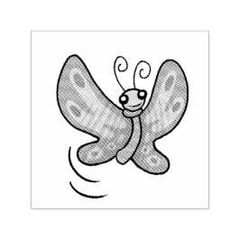 Buttah Fly Självfärgande Stämpel