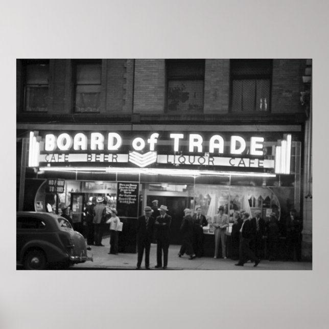 Butte Board of Trade, 1930 Poster (Framsidan)