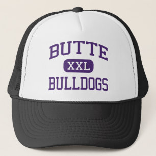 Butte - bulldoggar - högstadium - Butte Montana Truckerkeps