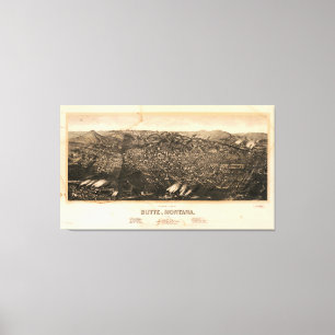 Butte, Montana (1904) Canvastryck