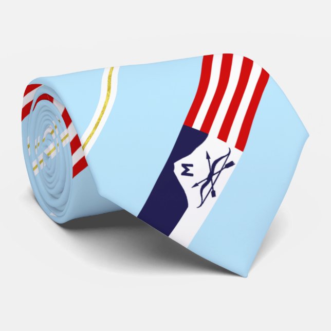 Butte (Montana) city flagga Neck Tie Slips (Rullad)