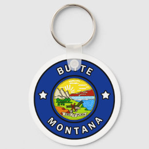 Butte Montana Nyckelring