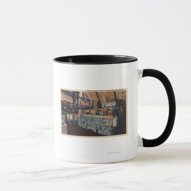 Butte, Montana - Underjordsmotor Mugg (Höger)