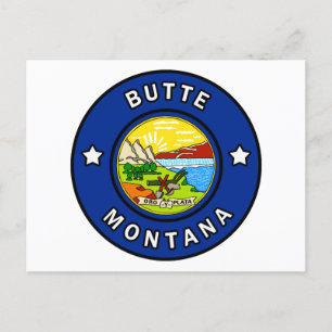 Butte Montana Vykort