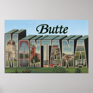 Butte, MontanaLarge Brev ScenesButte, MT 2 Poster
