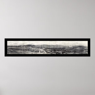 Butte MT-foto 1908 Poster