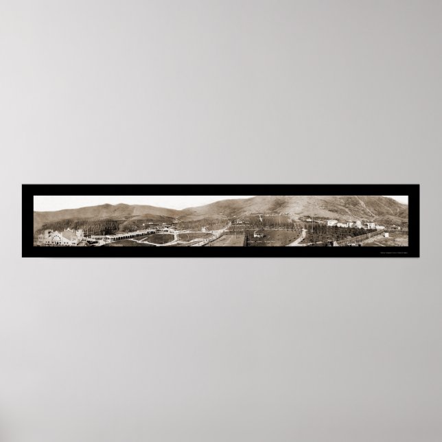 Butte MT Gardens Photo 1914 Poster (Framsidan)