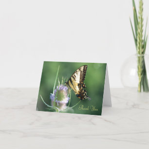 Buttefly på en Thistle Kort