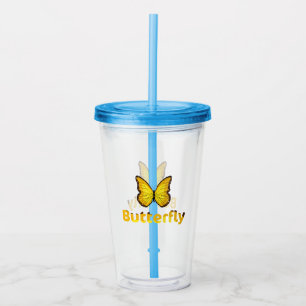 Buttefly Take Away Mugg