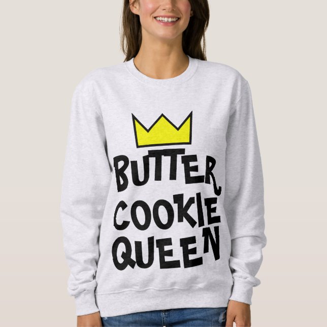 BUTTER COOKIE QUEEN WOMEN'S T-Shirts (Framsida)