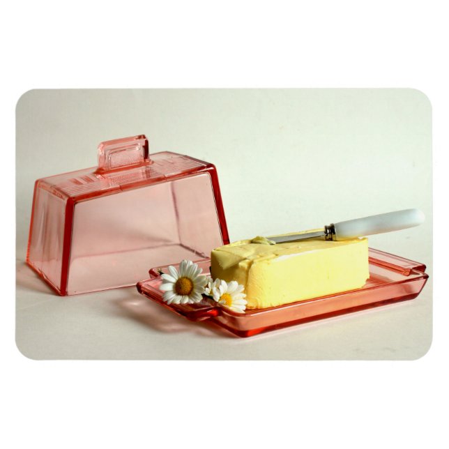Butter Dish Magnet (Horisontell)