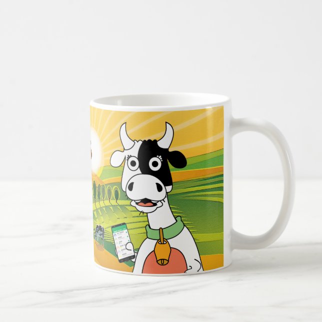 Butter Email Politiskt humor Kaffemugg (Höger)