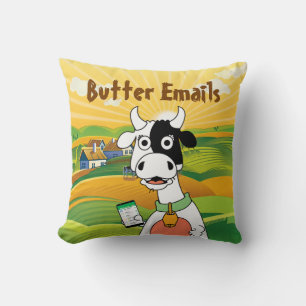 Butter Email Politiskt humor Kudde