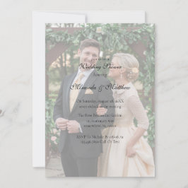 Butter-Gul ros Bouquet-Möhippa Inbjudningar