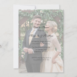 Butter-Gul ros Bouquet Par Shower Inbjudningar