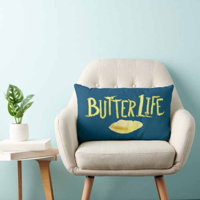 Butter Life Teal BG Lumbarkudde (Stol)
