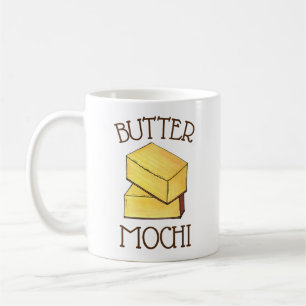 Butter Mochi Hawaii HI Hawaiian Food Dessert Kaffemugg