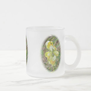 Butter 'n Eggs Wildblomma Frostad Glasmugg
