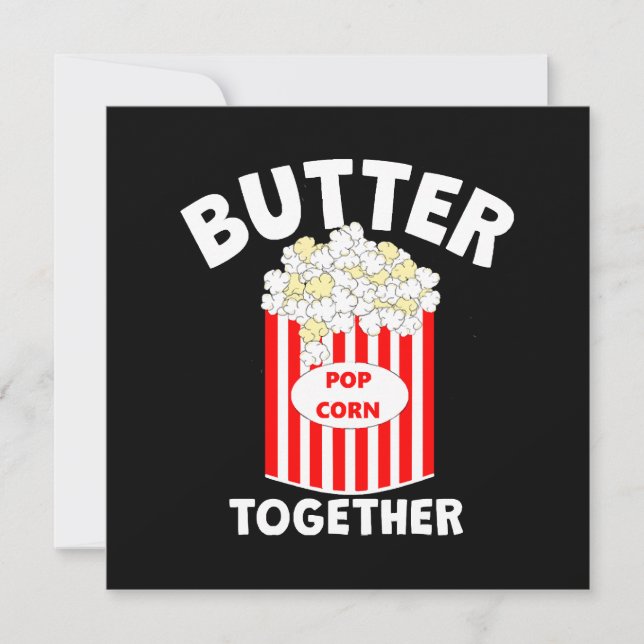 BUTTER Tillsammans Film Popcorn (Framsida)