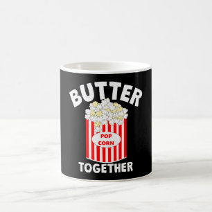 BUTTER Tillsammans Film Popcorn Kaffemugg